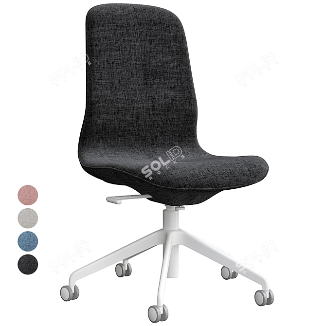 Ergonomic Office Chair: Långfjäll 2 3D model image 9