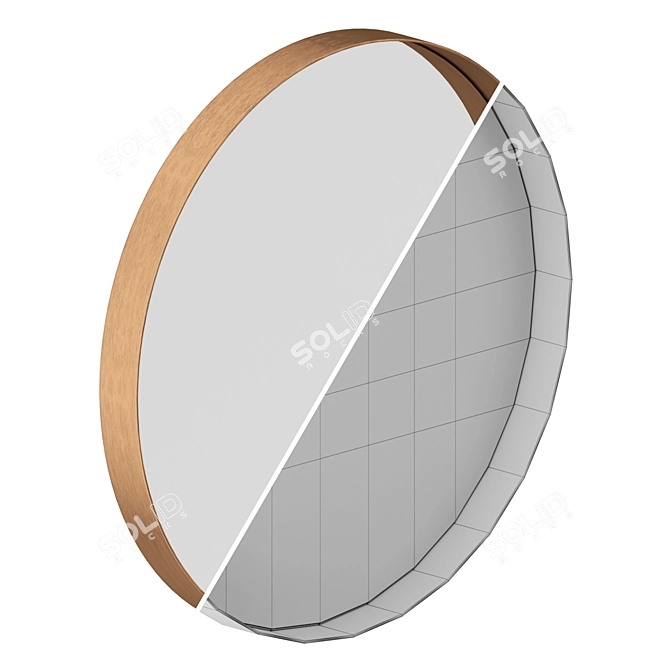 Reflective Wishes: Set of Mirrors 3D model image 2