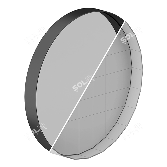 Reflective Wishes: Set of Mirrors 3D model image 9