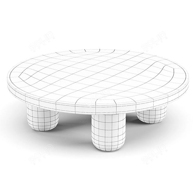 Chudov Design: Line Coffee Table 3D model image 3