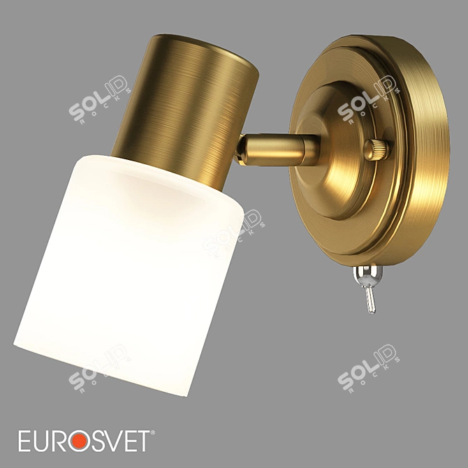 Elegant Corso Wall Lamp Eurosvet 3D model image 3