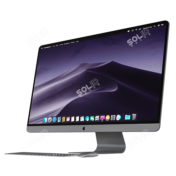 Cutting-Edge iMac Pro 2015 3D model image 3