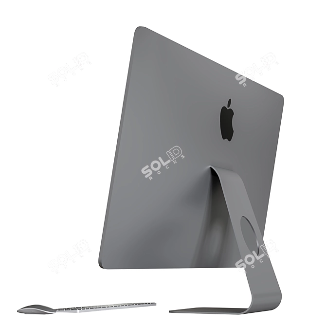 Cutting-Edge iMac Pro 2015 3D model image 4