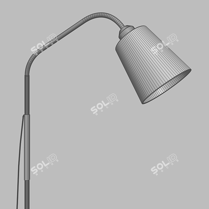 Deli 07031 Floor Lamp: Modern Elegance 3D model image 2