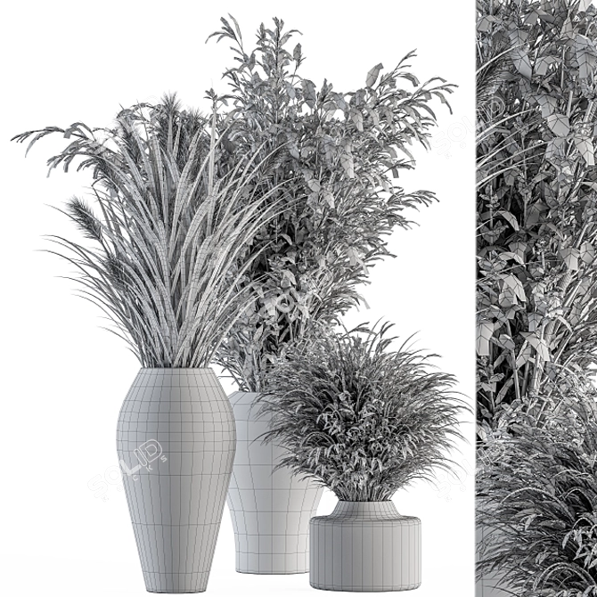 Title: Botanic Bunch: Dried Plants 81 3D model image 5