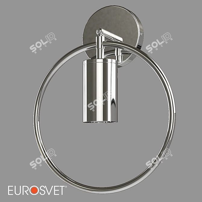 Eurosvet Coin Wall Lamp 3D model image 4