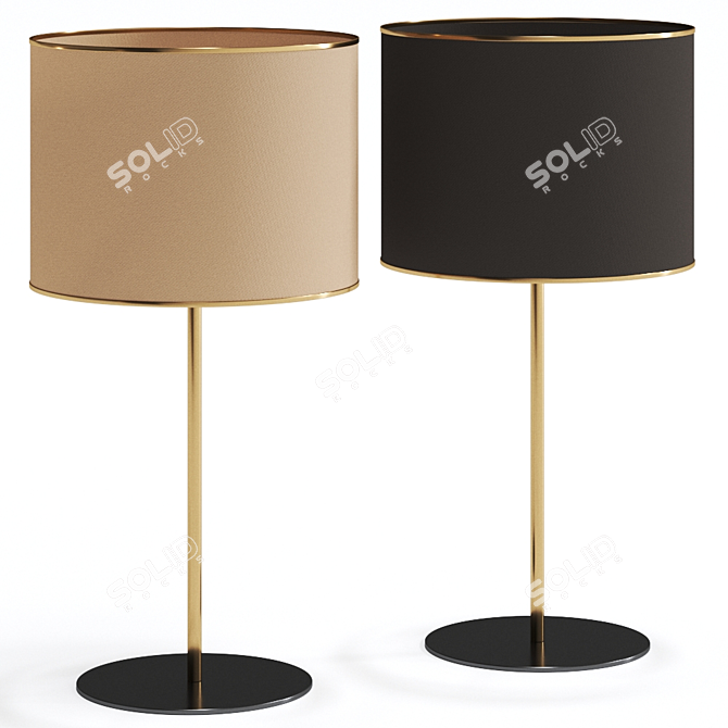 ELLIN Table Lamp: Stylish Lighting Solution 3D model image 1