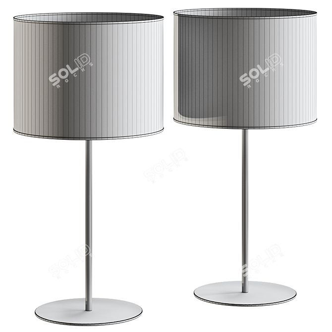 ELLIN Table Lamp: Stylish Lighting Solution 3D model image 3