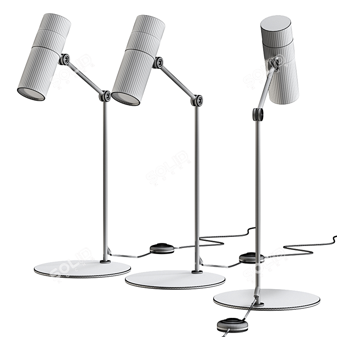 PAGO Table Lamp: Stylish and Functional 3D model image 2