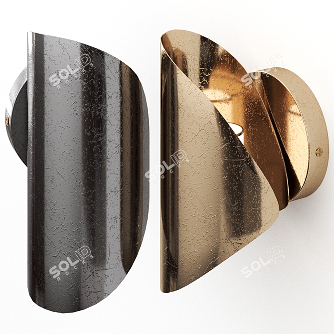 Vanguard CB-2 Sconce: Stylish Lighting Solution 3D model image 1