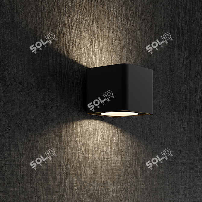 Silver Stardust Wood Texture 3D model image 2