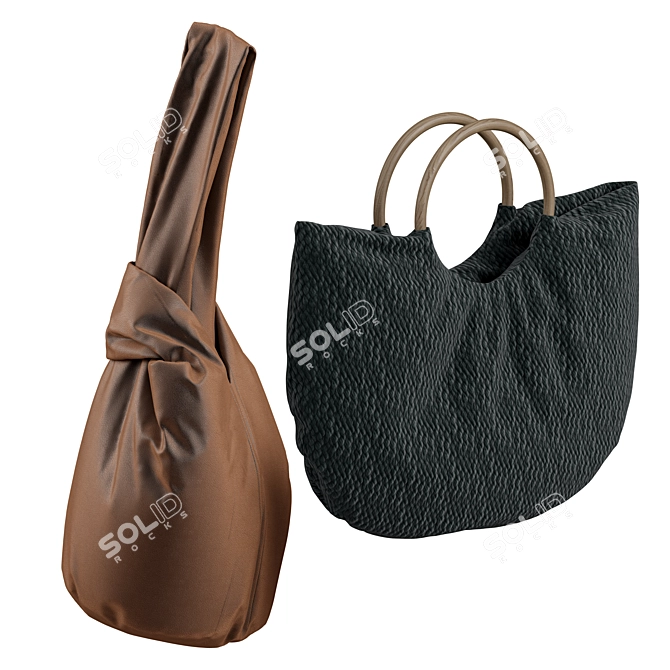 Fashionable Bags 2 3D model image 3