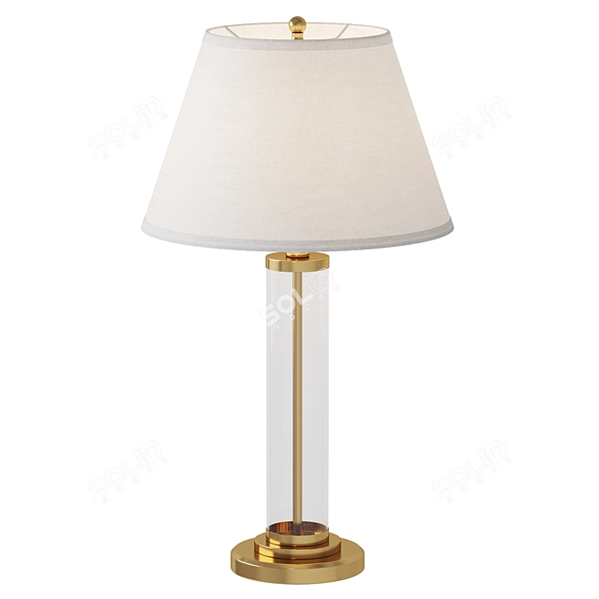 Madison Table Lamp: Elegant and Versatile Lighting 3D model image 1