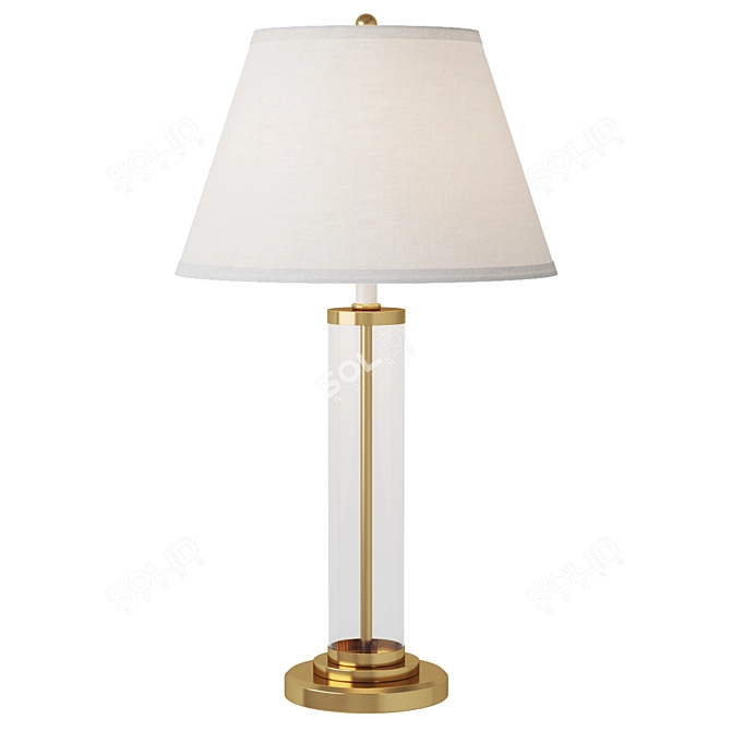 Madison Table Lamp: Elegant and Versatile Lighting 3D model image 2