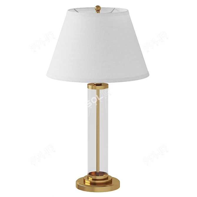 Madison Table Lamp: Elegant and Versatile Lighting 3D model image 3