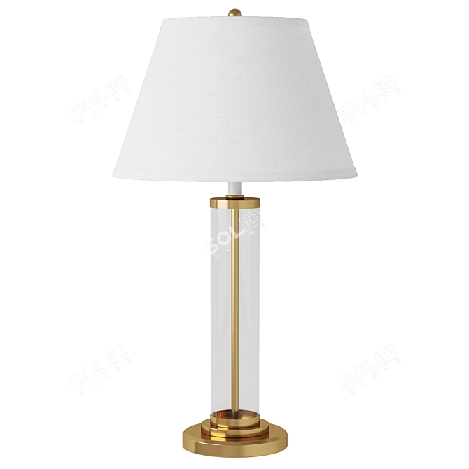 Madison Table Lamp: Elegant and Versatile Lighting 3D model image 4