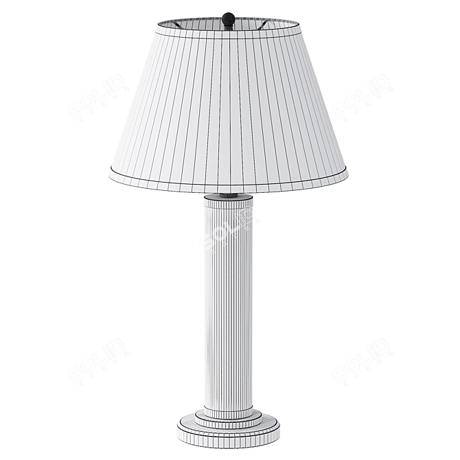 Madison Table Lamp: Elegant and Versatile Lighting 3D model image 5