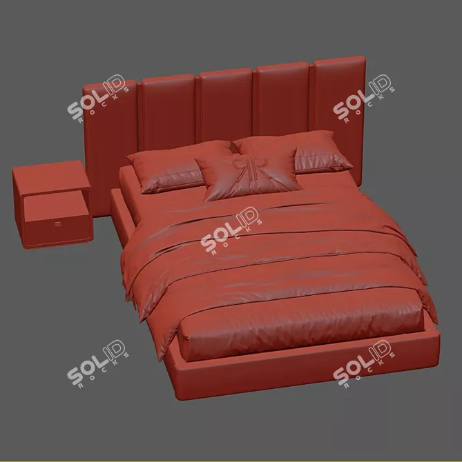 Teenager's Club Bed by Rugiano 3D model image 7