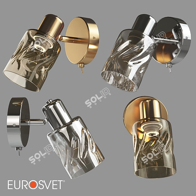 Eurosvet Ansa Wall Lamp 3D model image 4