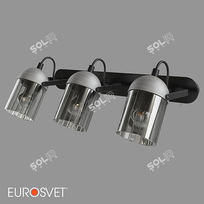 OM Swivel Wall Lamp Eurosvet Mars 3D model image 1