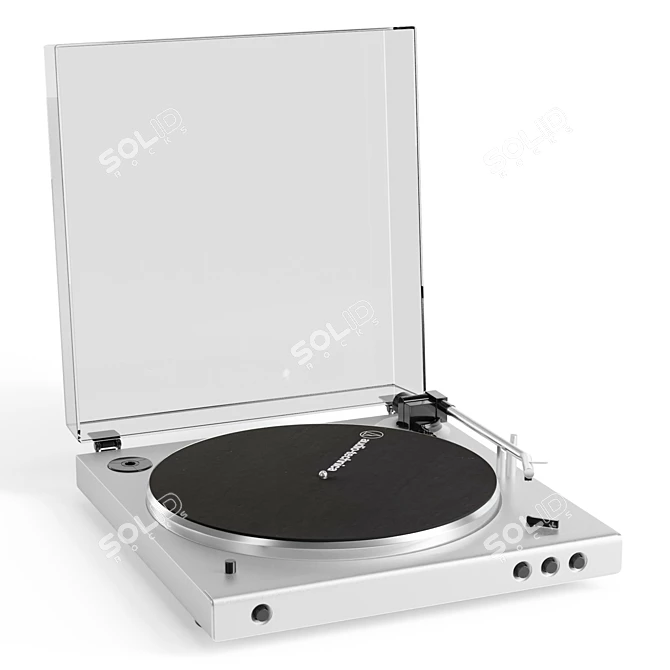 Wireless Vinyl Turntable: Audio-Technica LP60X-BT 3D model image 1