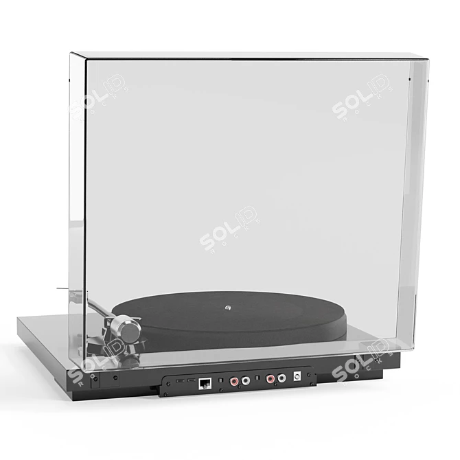 C6 Record Player: Sleek Design, Analog Sound 3D model image 5