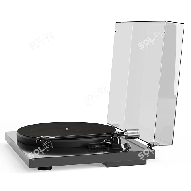 C6 Record Player: Sleek Design, Analog Sound 3D model image 6