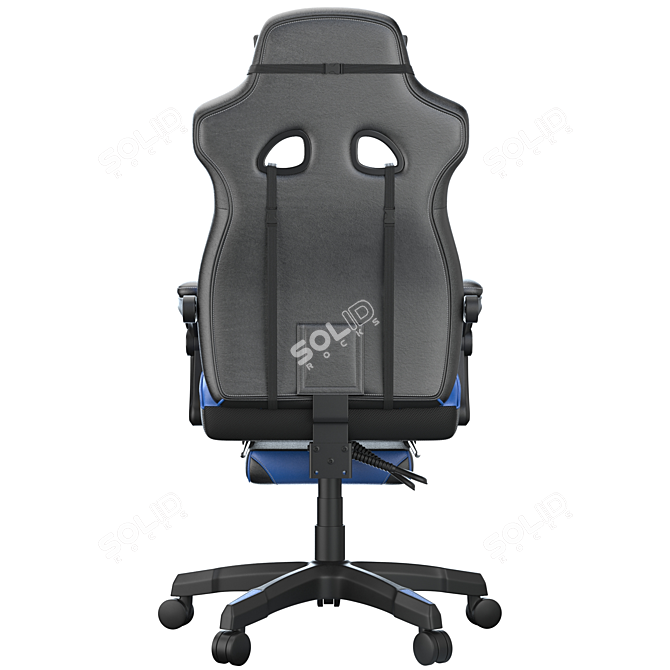 Elevate Your Workspace: Lynxtyn Swivel Chair 3D model image 4