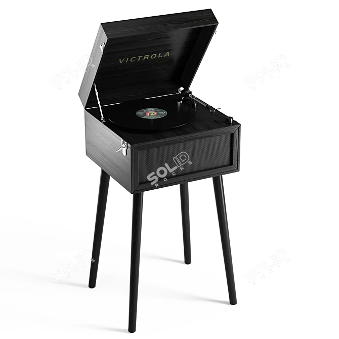 Victrola VTA-75 Bluetooth Retro Record Player 3D model image 1