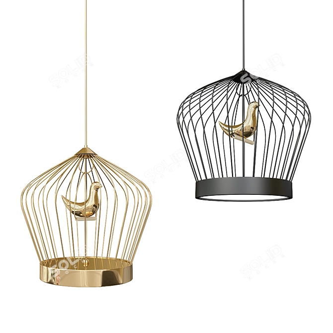 Twee T - Canary-Inspired Lamp System 3D model image 1