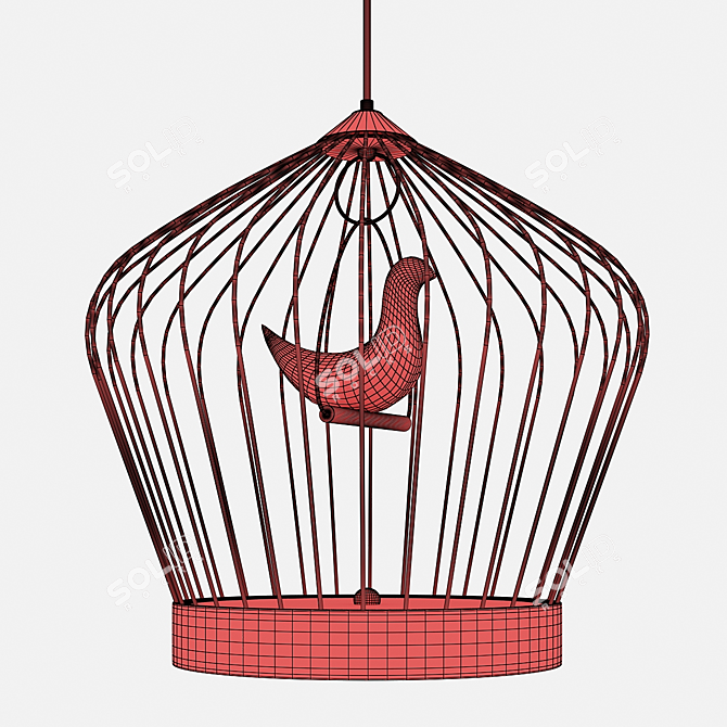 Twee T - Canary-Inspired Lamp System 3D model image 4