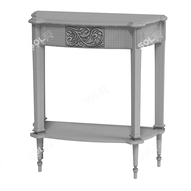 Sleek Sarantino Console: Elegant and Functional 3D model image 4