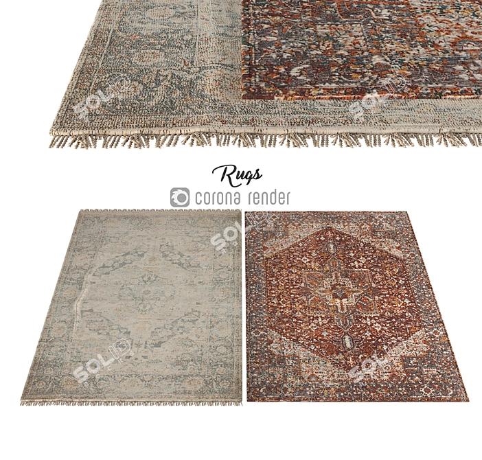 Luxury Carpets - Beautiful and Durable 3D model image 1