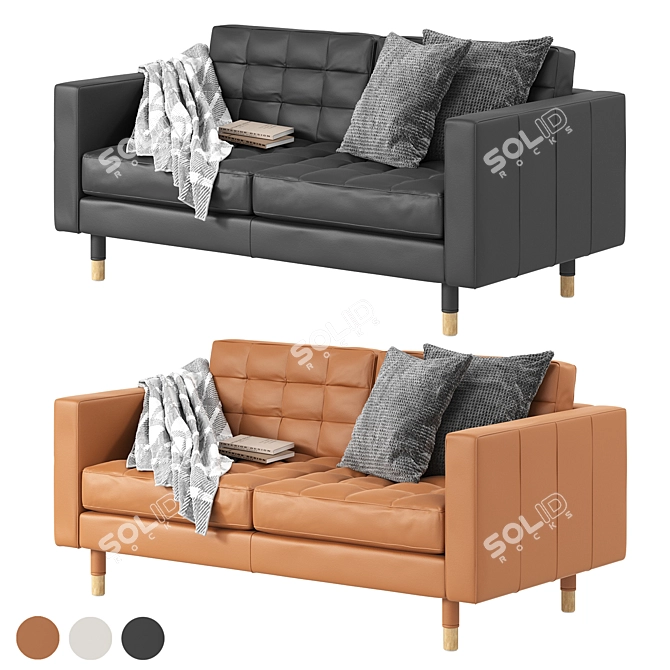 Modern Comfortable Sofa for Stylish Living Spaces 3D model image 6