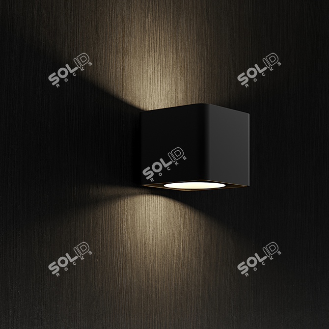 Silverblack Wooden Texture 3D model image 2