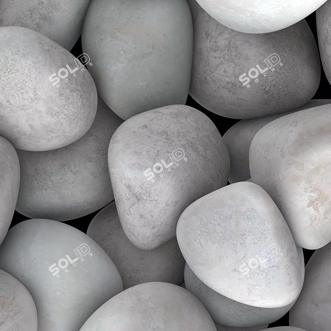 Decorative Gravel #2 - Small Size 3D model image 4