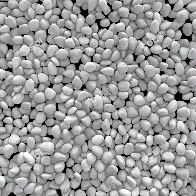 Decorative Gravel #2 - Small Size 3D model image 5