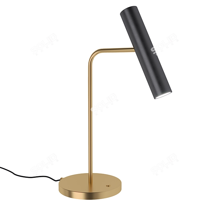 Hilary Brass Table Lamp 3D model image 2