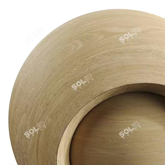 Oak Veneer | Seamless Wood Texture 3D model image 7