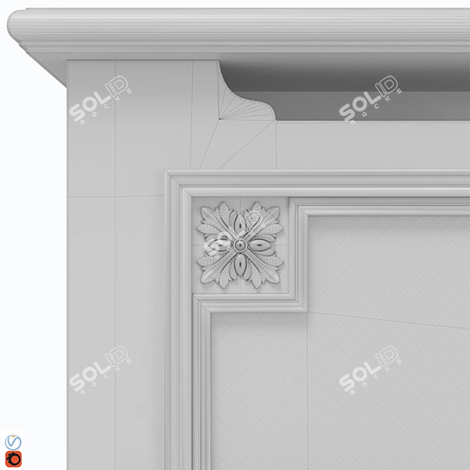 Classic Radiator Screen 3D model image 5