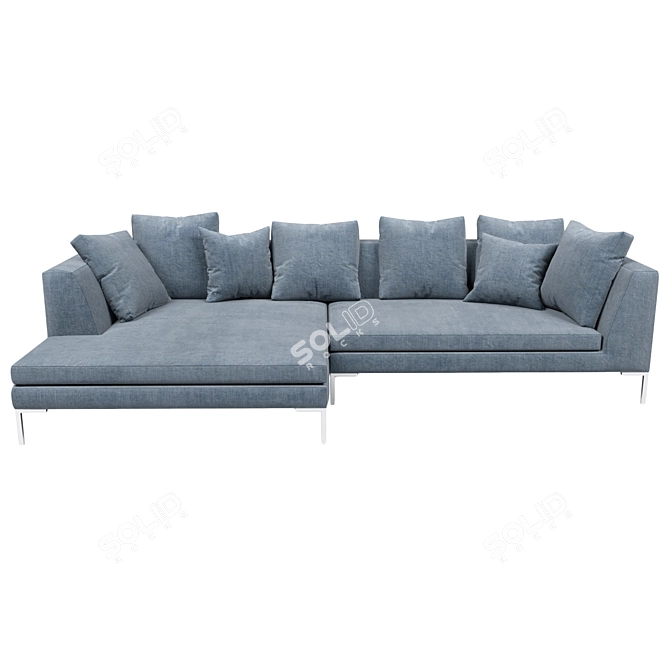 Charles Large: Modern Design Sofa 3D model image 3