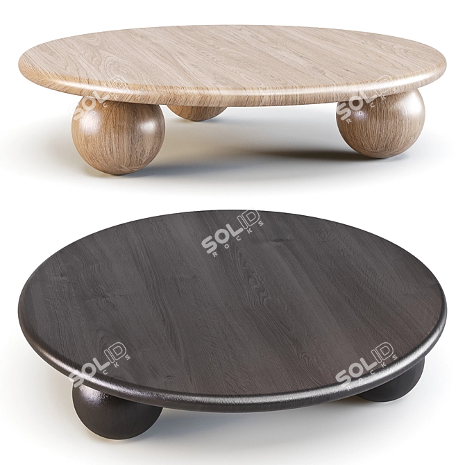 Globe West Bruno Ball Coffee Table 3D model image 1