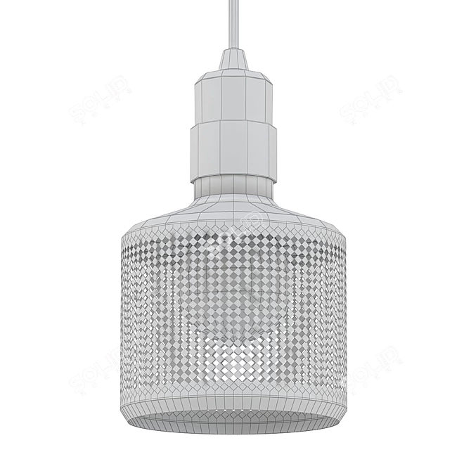 Sleek and Stylish: Riddle Pendant Lamp 3D model image 2