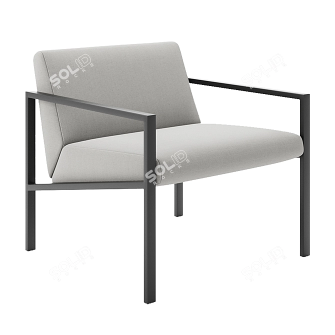 Innsbruck Armchair: Elegant and Stylish 3D model image 2