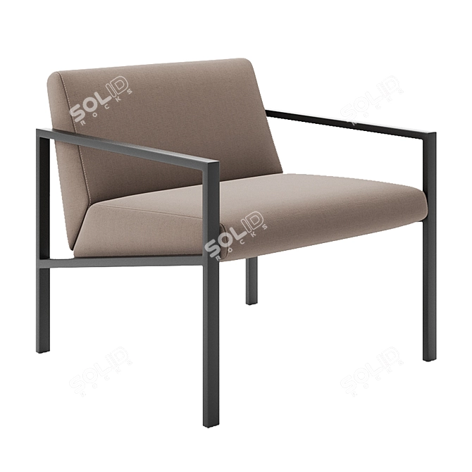 Innsbruck Armchair: Elegant and Stylish 3D model image 3