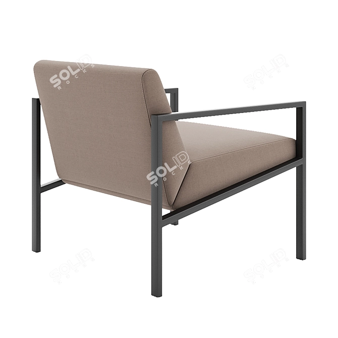 Innsbruck Armchair: Elegant and Stylish 3D model image 4