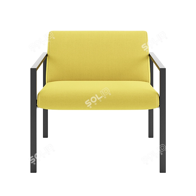 Innsbruck Armchair: Elegant and Stylish 3D model image 6