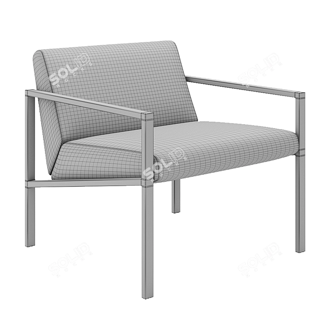 Innsbruck Armchair: Elegant and Stylish 3D model image 7