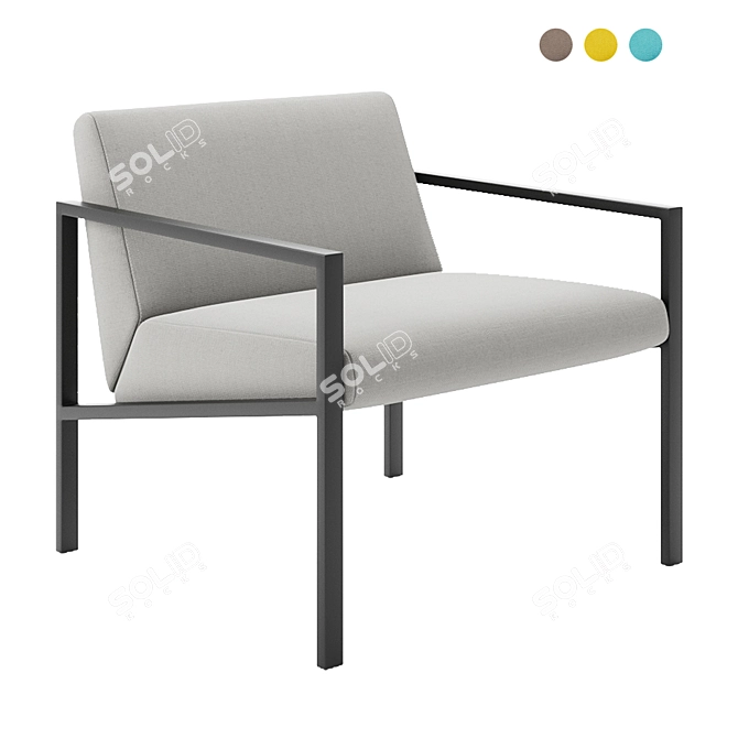 Innsbruck Armchair: Elegant and Stylish 3D model image 8