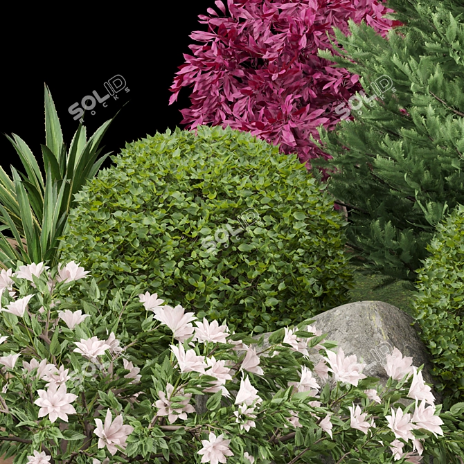 Premium Plant Collection: Vol. 17 3D model image 2